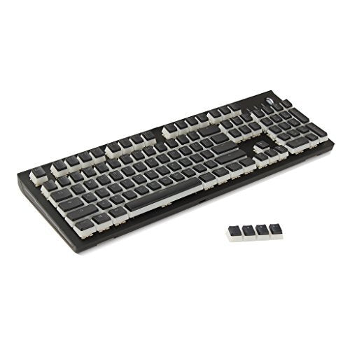 Ymdk 128 Pbt Double Shot Doubleshot Shine Through Ansi Iso Oem Profile Pudding Keycaps Key Caps Sealed Legend For Mx Mechanical Keyboard 61 68 87 104